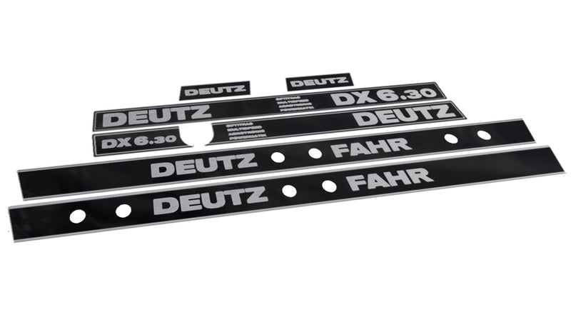 Deutz Fahr DX 6.30 OMAP Aftermarket Replacement Tractor Decal (Sticker) Set