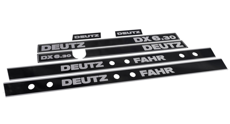 Deutz Fahr DX 6.30 Aftermarket Replacement Tractor Decal (Sticker) Set