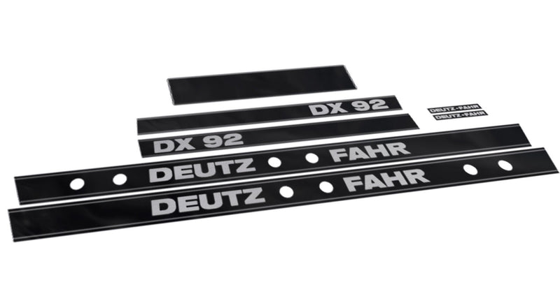 Deutz Fahr DX 92 Aftermarket Replacement Tractor Decal (Sticker) Set