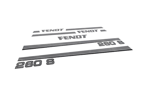 Fendt 260 S Aftermarket Replacement Tractor Decal Sticker Set