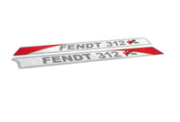 Fendt 312 Vario TMS Aftermarket Replacement Tractor Decal Sticker Set