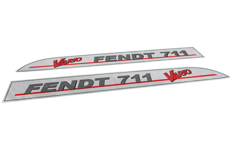 Fendt 711 Vario Aftermarket Replacement Tractor Decal Sticker Set