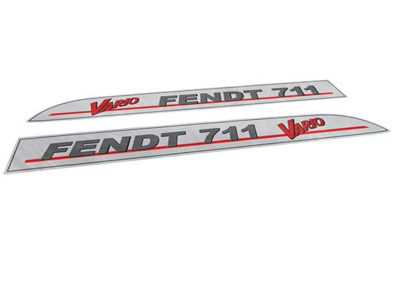 Fendt 711 Vario Aftermarket Replacement Tractor Decal Sticker Set