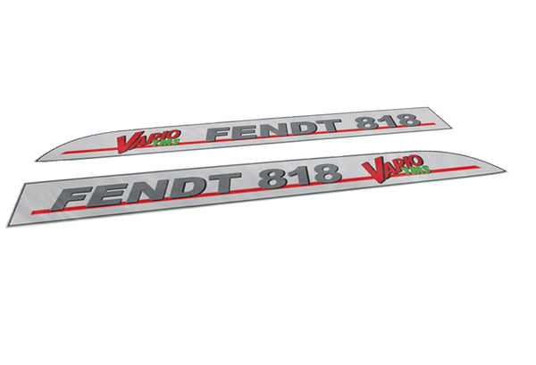 Fendt 818 Vario TMS (2004) Aftermarket Replacement Tractor Decal Sticker Set