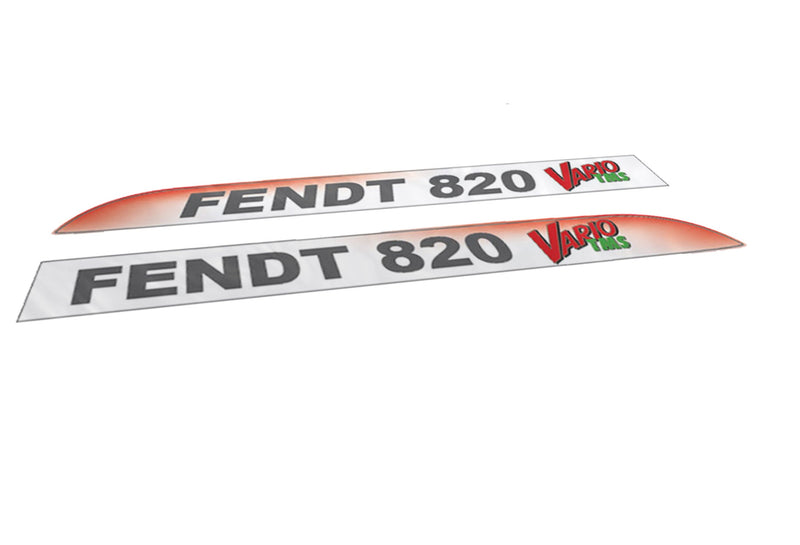 Fendt 820 Vario TMS Aftermarket Replacement Tractor Decal Sticker Set