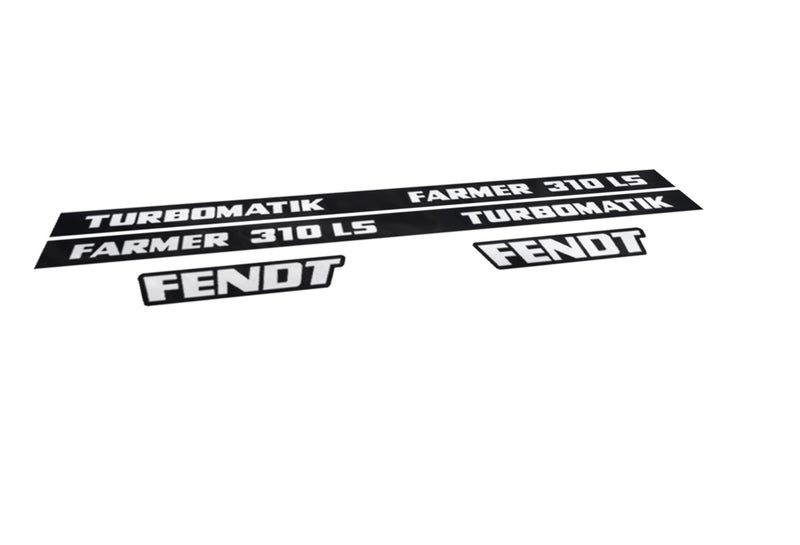 Fendt Farmer 310 LS Turbomatik Aftermarket Replacement Tractor Decal Sticker Set