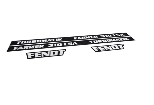 Fendt Farmer 310 LSA Turbomatik Aftermarket Replacement Tractor Decal Sticker Set