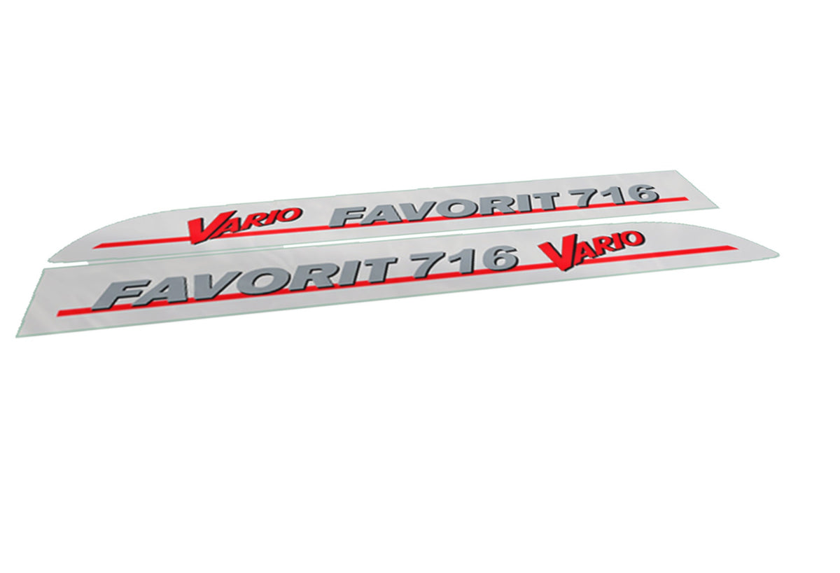 Fendt Favorit 716 Vario Aftermarket Replacement Tractor Decal Sticker ...