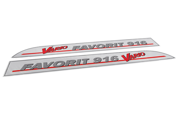 Fendt Favorit 916 Vario (2001) Aftermarket Replacement Tractor Decal Sticker Set