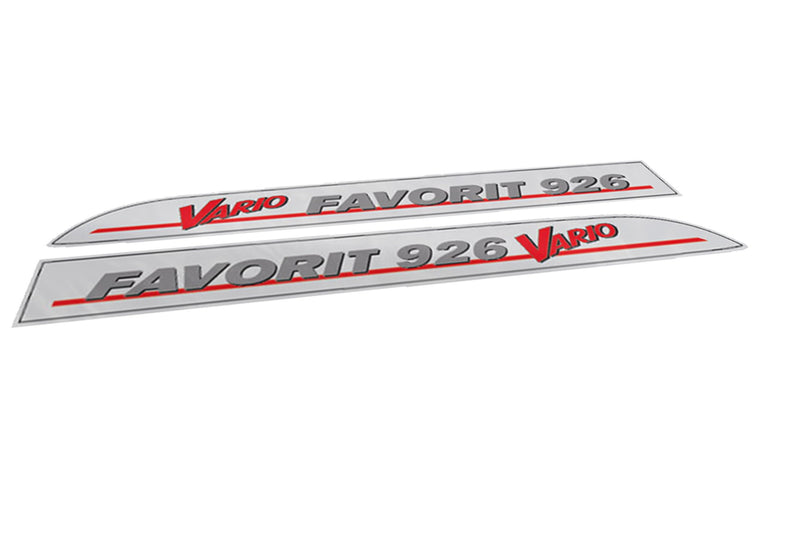 Fendt Favorit 926 Vario (2001) Aftermarket Replacement Tractor Decal Sticker Set