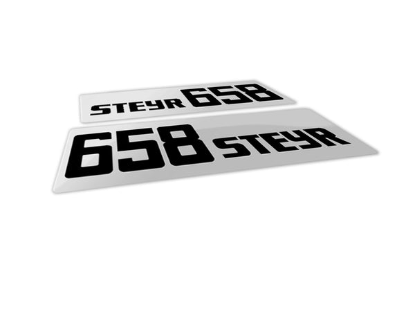 Steyr 658 Aftermarket Replacement Tractor Decal (Sticker) Set