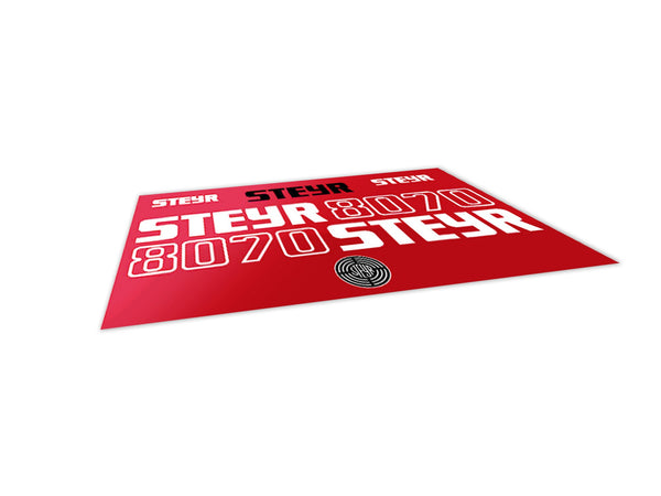 Steyr 8070 Aftermarket Replacement Tractor Decal (Sticker) Set
