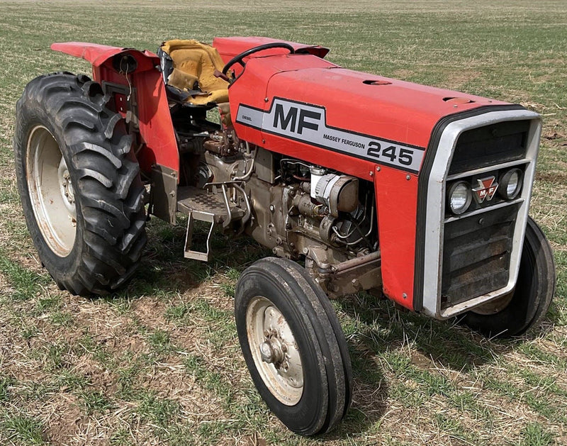 Massey Ferguson 245 Diesel Aftermarket Replacement Tractor Decal (Sticker) Set