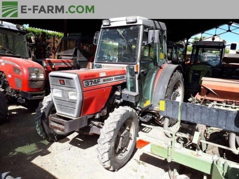 Massey Ferguson 374F Aftermarket Replacement Tractor Decal (Sticker) Set