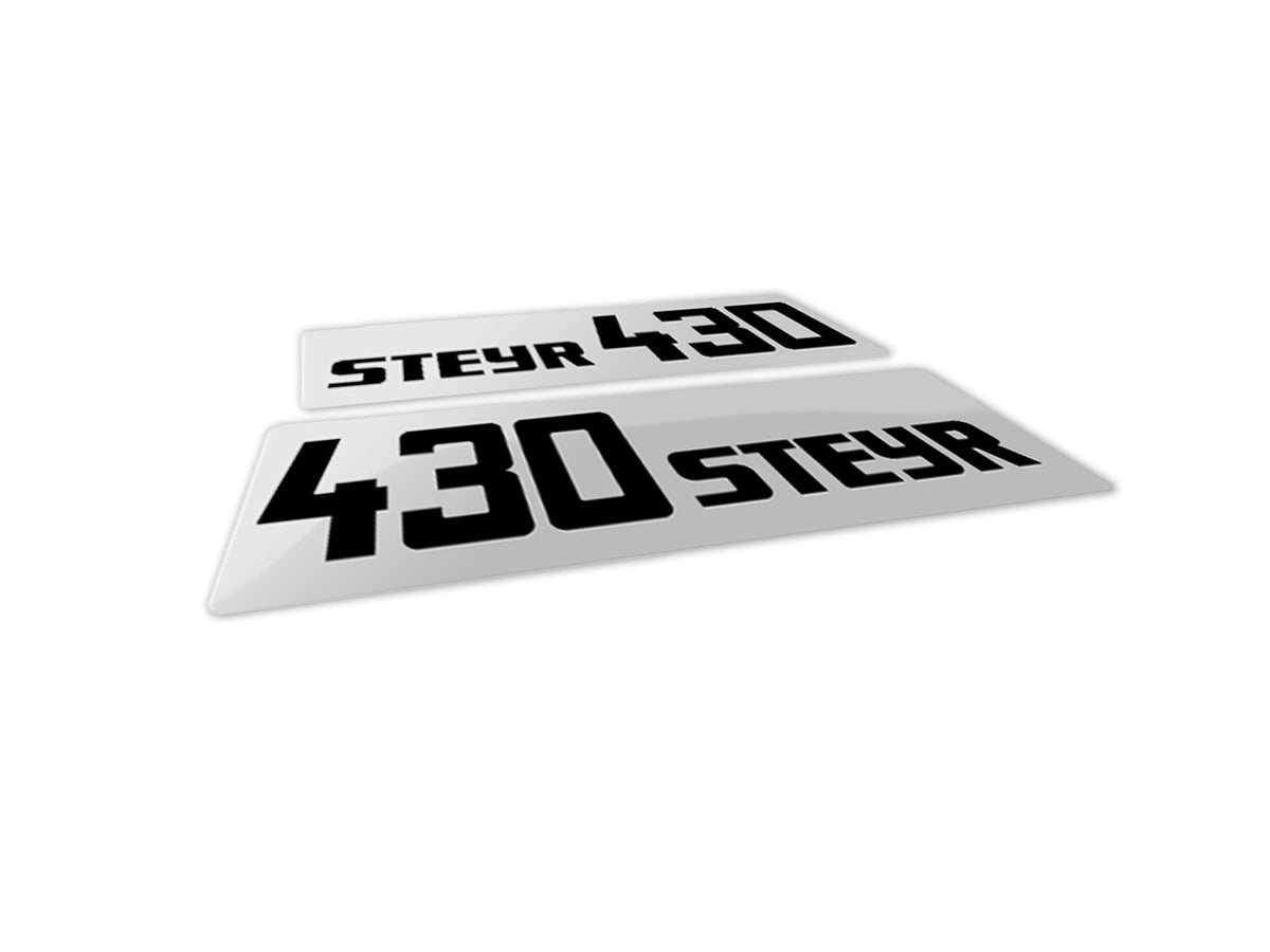 Steyr Sticker Steyr 430 Aftermarket Replacement Tractor Decal (Sticker) Set – 4.11 Decals