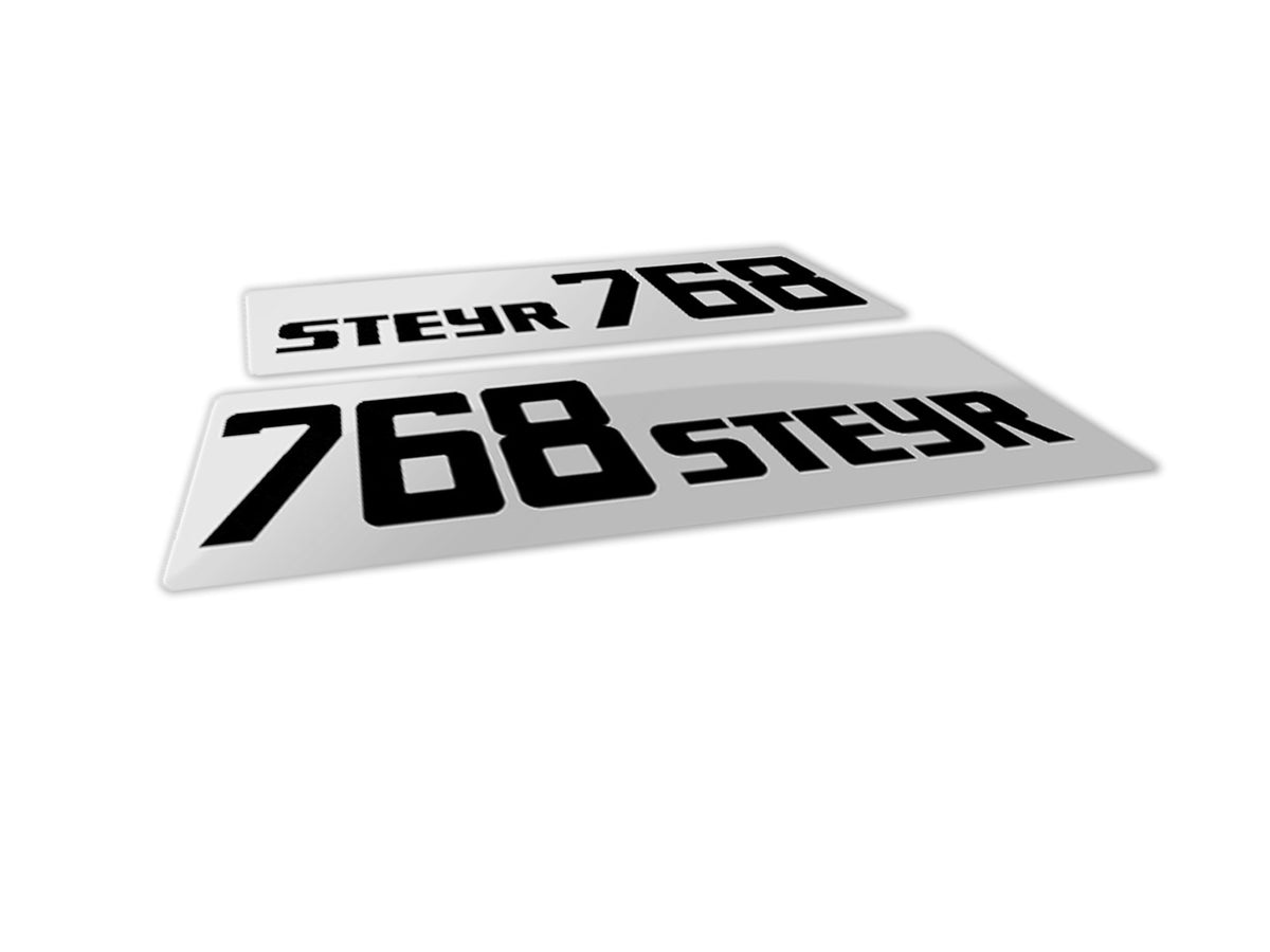 Steyr Sticker Steyr 768 Aftermarket Replacement Tractor Decal (Sticker) Set – 4.11 Decals