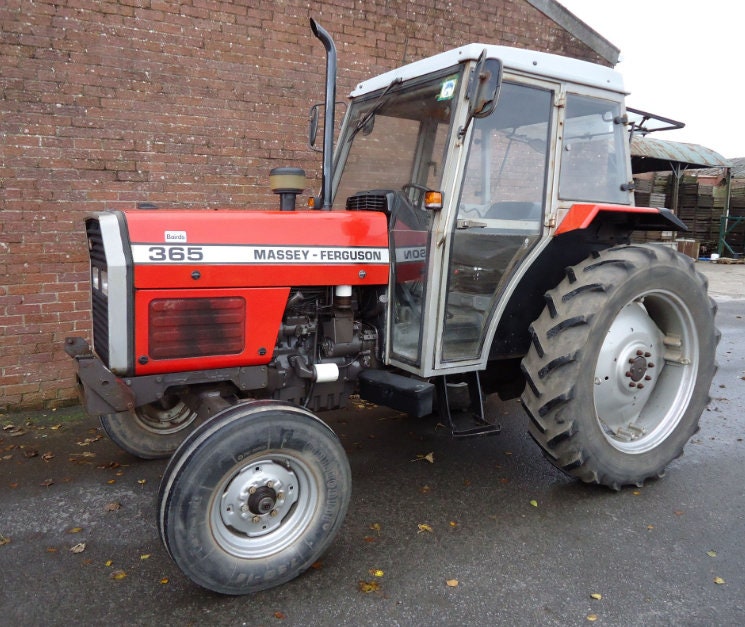 Massey Ferguson 365 (E) Aftermarket Replacement Tractor Decal (Sticker) Set