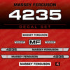 Massey Ferguson 4235 Aftermarket Replacement Tractor Decal (Sticker) Set