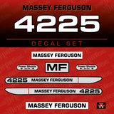 Massey Ferguson 4225 (2000) Aftermarket Replacement Tractor Decal (Sticker) Set