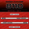 Massey Ferguson 8110 Aftermarket Replacement Tractor Decal (Sticker) Set