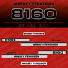 Massey Ferguson 8160 Aftermarket Replacement Tractor Decal (Sticker) Set