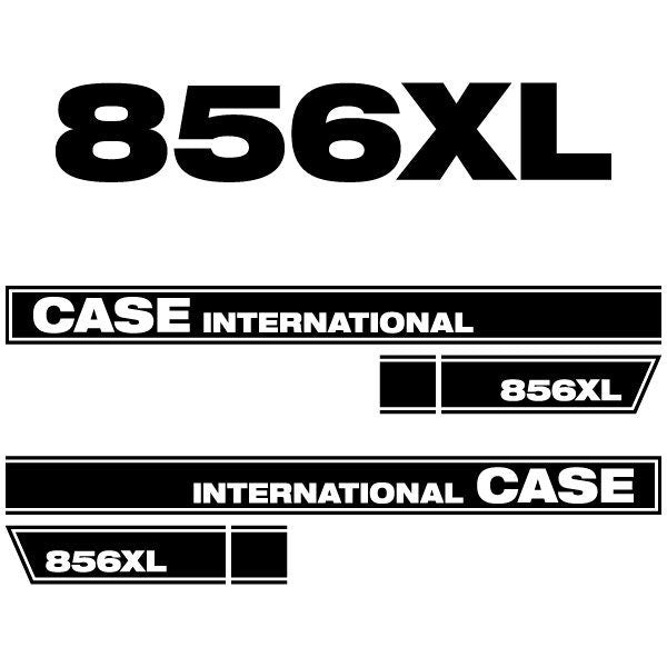 Case International 856XL Aftermarket Replacement Tractor Decal (Sticker) Set