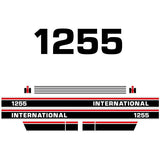 International 1255 Aftermarket Replacement Tractor Decal (Sticker) Set