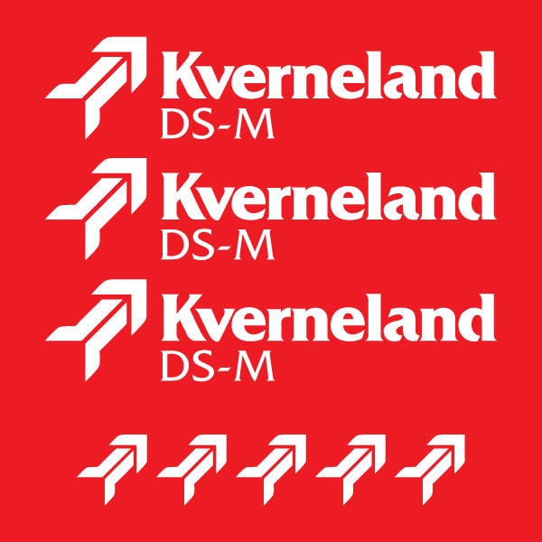 Kverneland DS-M Aftermarket Replacement Tractor Decal (Sticker) Set