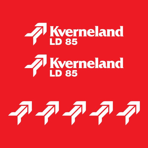 Kverneland LD-85 Aftermarket Replacement Tractor Decal (Sticker) Set