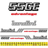 Landini Advantage 55GE Aftermarket Replacement Tractor Decal (Sticker) Set
