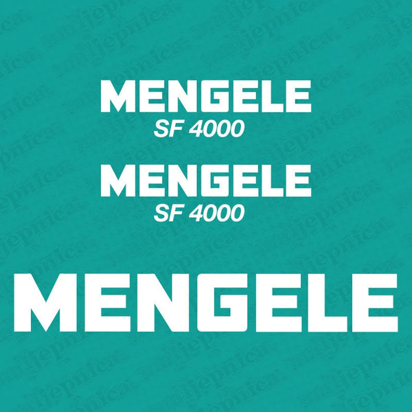 Mengele SF 4000 Aftermarket Replacement Tractor Decal (Sticker) Set