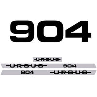 Ursus 904 Aftermarket Replacement Tractor Decals (sticker - aufkleber - adesivo) Set