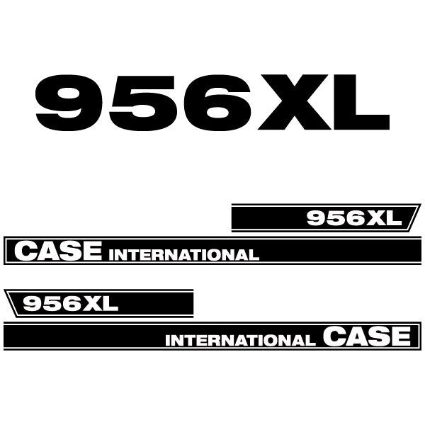 Case International 956XL Aftermarket Replacement Tractor Decal (Sticker) Set