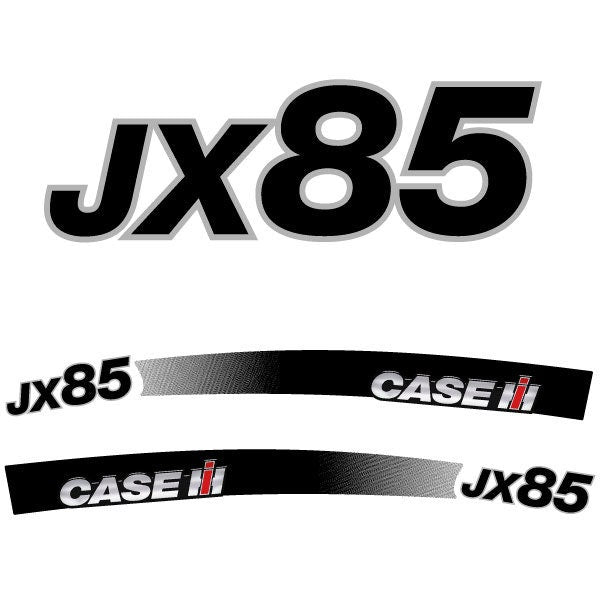 Case JX 85 Aftermarket Replacement Tractor Decal (Sticker) Set