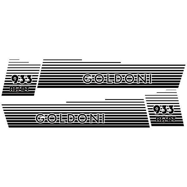 Goldoni 933 RS/DT Aftermarket Replacement Tractor Decal (Sticker) Set