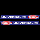 Goldoni Universal 230 Aftermarket Replacement Tractor Decal (Sticker) Set