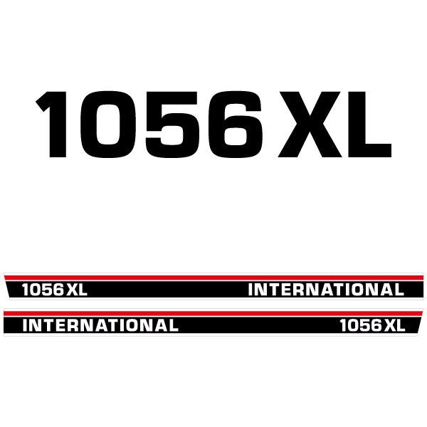 International 1056XL Aftermarket Replacement Tractor Decal (Sticker) Set