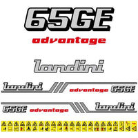 Landini Advantage 65GE Aftermarket Replacement Tractor Decal (Sticker) Set