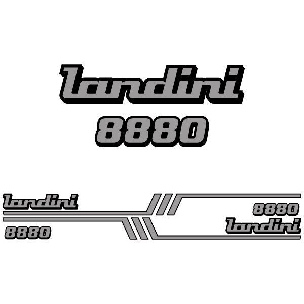 Landini 8880 Aftermarket Replacement Tractor Decal (Sticker) Set