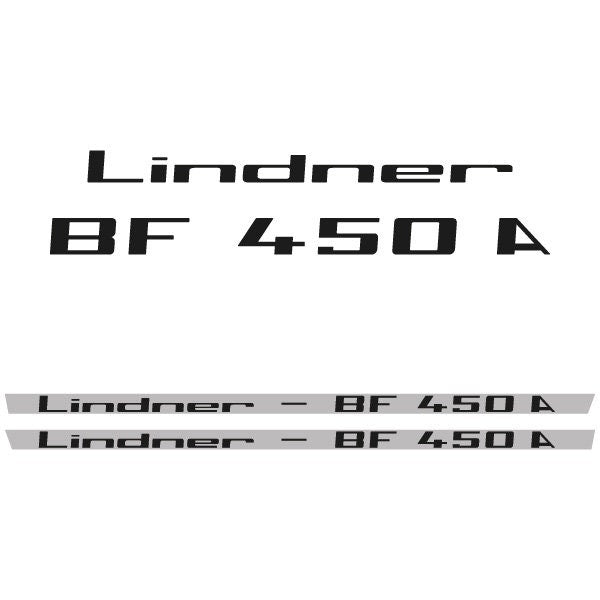 Lindner BF-450A Aftermarket tractor decal aufkleber adesivo sticker set